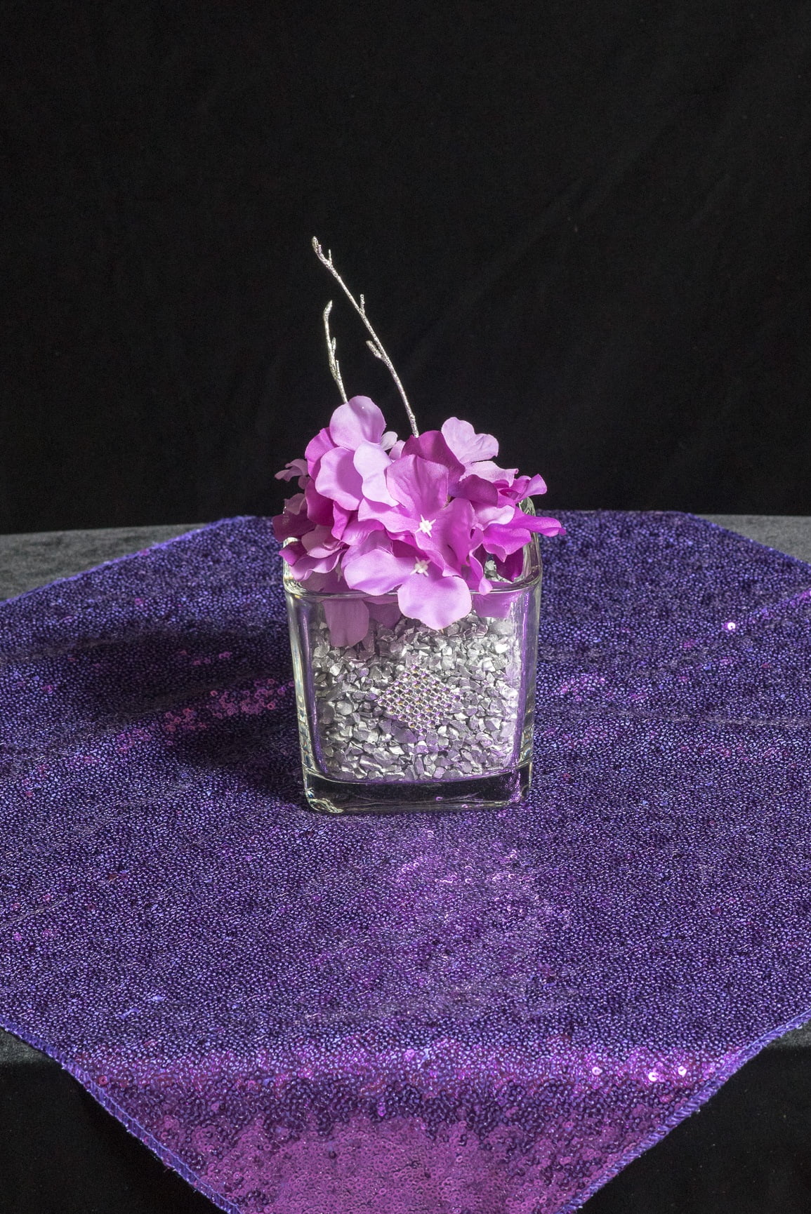 VSG-011 Short Glass Vase-4"