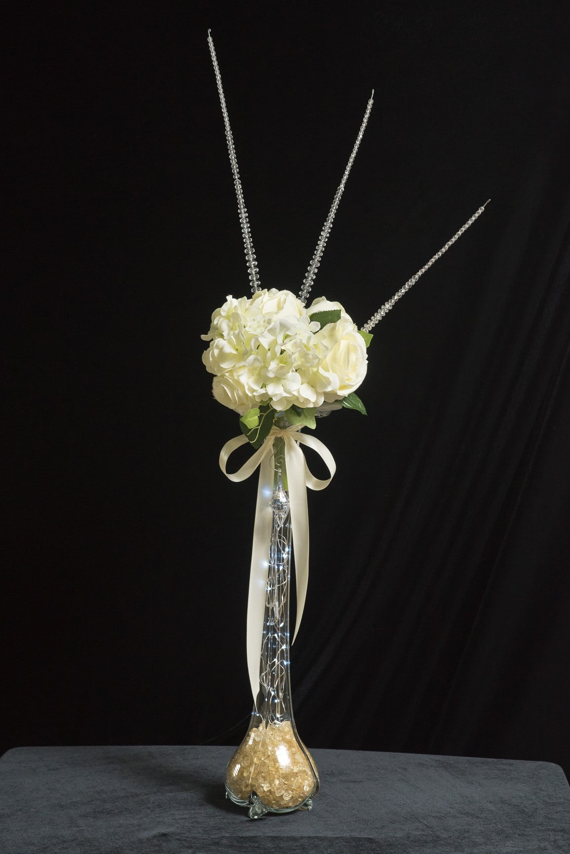 VAG-003 Tall Glass Vase-20"